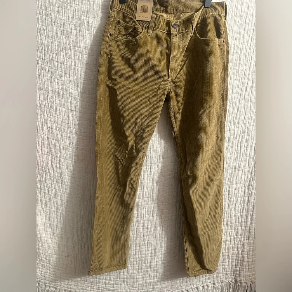 Levi’s Men's Corduroy Pants - Tan NWT Sz 29x30